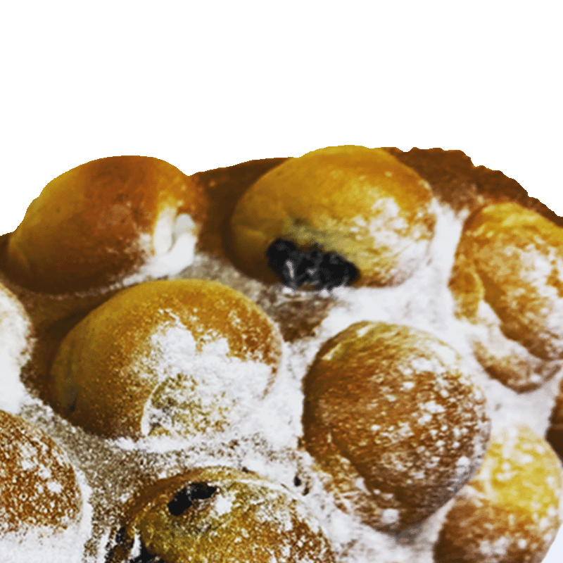 Krenten bubble wafel